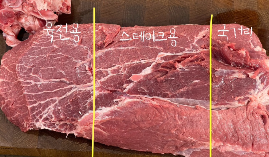코스트코부채살 손질방법