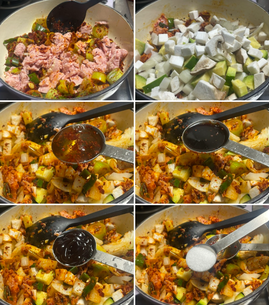 스팸순두부찌개
