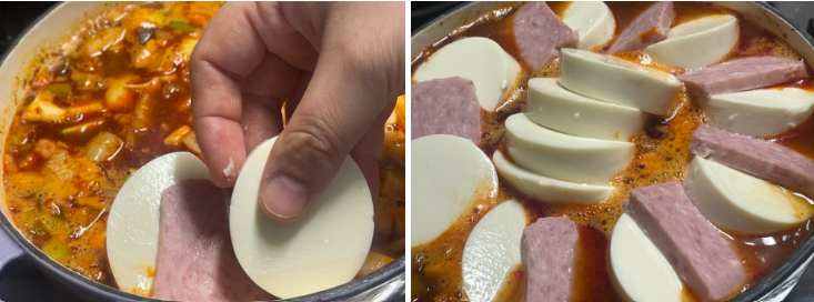 스팸순두부찌개
